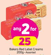 Bakers Red Label Creams Assorted-2 x 200g
