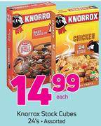 Knorrox Stock Cubes Assorted-24's Each