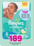 Pampers Active Baby Jumbo Pack
