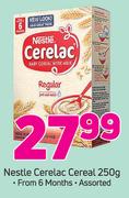Nestle Cerelac Cereal Assorted-250g