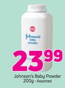 Johnson's Baby Powder Assorted-200g