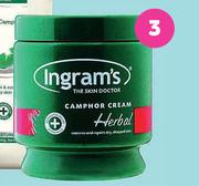 Ingrams Camphor Cream Assorted-500g Each