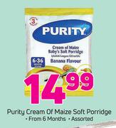 Purity Cream Of Maize Soft Porridge