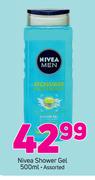 Nivea Shower Gel Assorted-500ml