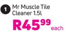 Mr Muscle Tile Cleaner-1.5Ltr Each