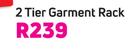 Mainstays 2 Tier Garment Rack