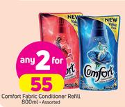 Comfort Fabric Conditioner Refill-2x800ml