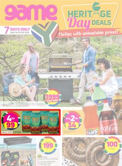 Game Cape : Heritage Day Deals (19 Sept - 25 Sept 2018), page 1