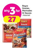 Royco Gravies, Marinades Or Sauce-For 3