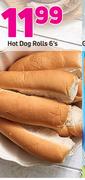 Hot Dog Rolls-6's