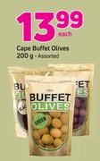 Cape Buffet Olives-200g Each