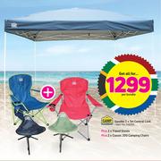 Camp Master Gazebo 3x3m With Central Lock-Per Bundle 