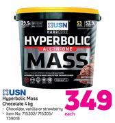 USN Hyperbolic Mass Chocolate-4Kg Each