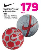 Nike Pitch/Menor X(Futsal)/Merc Fade-Each
