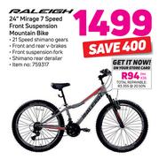 raleigh mirage mountain bike