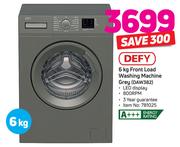 Defy 6Kg Front Load Washing Machine Grey(DAW382)