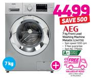 AEG 7Kg Front Load Washing Machine Metallic(L34173S)