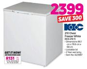 KIC 210 Chest Freezer White(KCG 210 1)