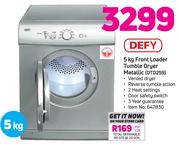 Defy 5Kg Front Loader Tumble Dryer Metallic(DTD259)