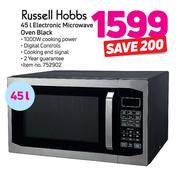 russell hobbs 45l microwave