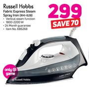 Russell Hobbs Fabric Express Steam Spray Iron RHI-628