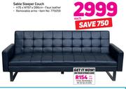 Sable Sleeper Couch H76 x W197 x D86cm