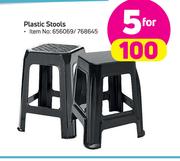 Plastic Stools-For 5