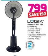 Logik Pedestal Mist Fan LT-40MF01
