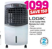 Logik 9Ltr Air Cooler With Remote HLF-20R