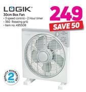 Logik 30Cm Box Fan