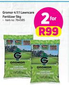 Gromor 4:1:1 Lawncare Fertilizer-2 X 5Kg