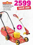 Wolf Garden 1500W Electric Lawnmover Combo