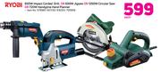 Ryobi 650W Impact Corded Drill Or 650W Jigsaw Or 1250W Circular Saw Or 720W Handyline Hand Planner-E