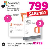Microsoft Software Office Home-Student