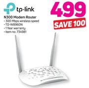 TP-Link N300 Modem Router