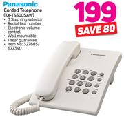 Panasonic Corded Telephone KX-TS500SAW