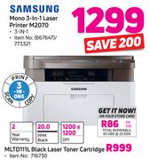 Samsung MLTD111L Black Laser Toner Cartridge