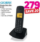 Alcatel Single Dect Blk E132