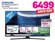 Samsung 43"(109cm) UHD Smart LED TV(43mu7000)