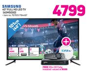 Samsung 40"(101cm) Full HD LED TV 40M5000+Free Dstv HD Fully Installed