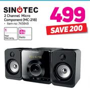 Sinotec 2 Channel Micro Component(MC-218)