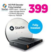 Starsat HD PVR Decoder (Fully Installed)