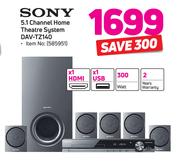 Sony 5.1 Channel Home Theatre System DAV-TZ140
