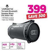 Volkano Tornado Bluetooth Speaker Black(VK-30003-BK)