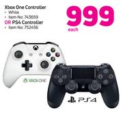 Xbox One Controller Or PS4 Controller-Each
