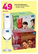 Assorted Glassware-Per Pack