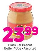 Black Cat Peanut Butter-400g