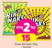 Simba Nik Naks-2x135g