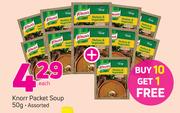 Knorr Packet Soup-50g Each