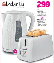 Brabantia kettle and toaster sales
